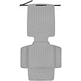 WeatherTech Child Car Seat Protector with Back | Spill Protection, Prevents Seat Compression, Grey