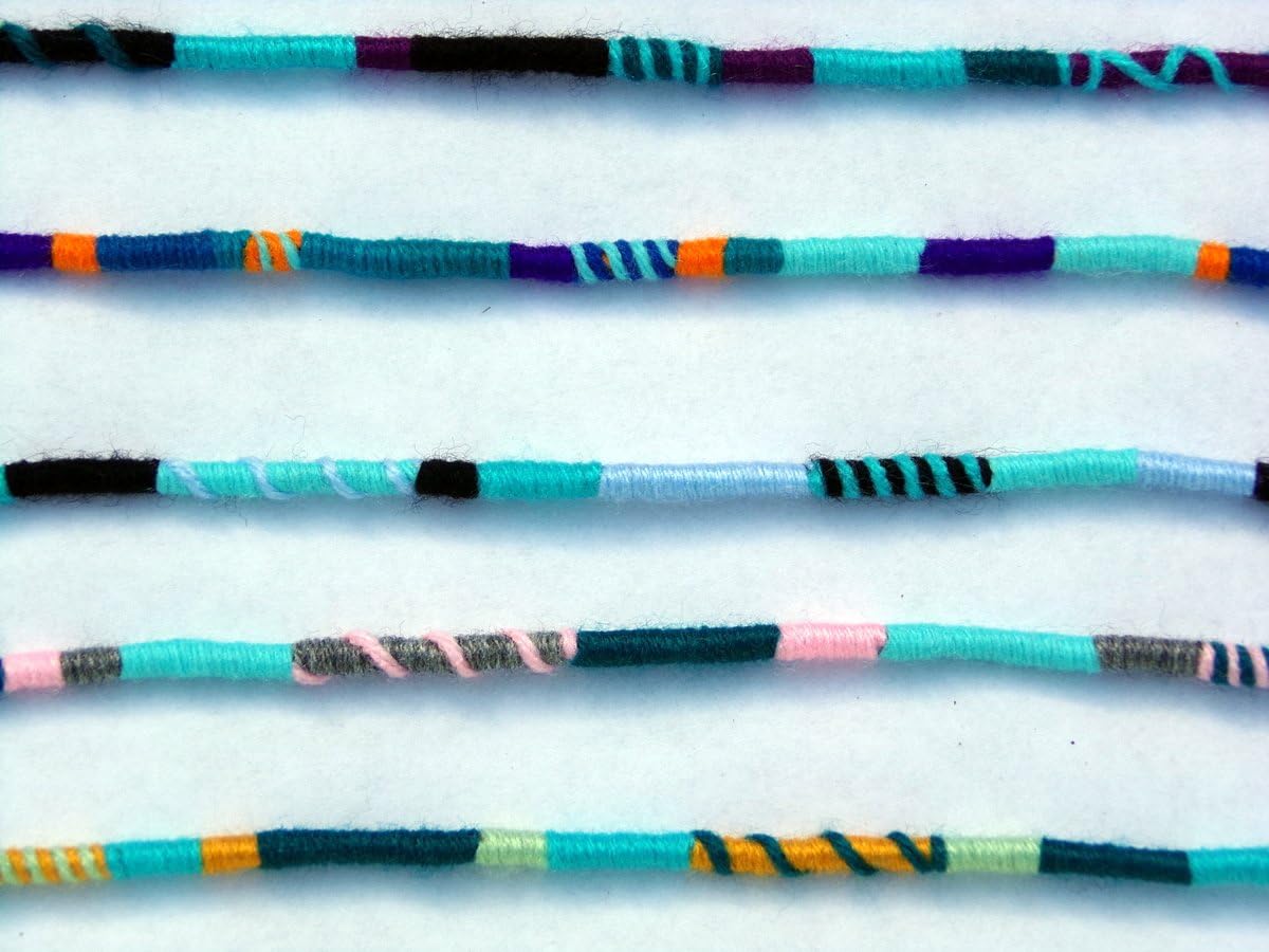 Turquoise/Teal Color Scheme, Qty: 1 Dreadlocks Accessory, Dread Wrap, Hair Fall, Hair Wrap, Colorful Accessories for Dreads, Braids, Curls