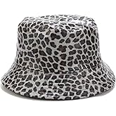 JAZTAKU Unisex Black Bucket Hat Waterproof Rain Hat Reversible Shiny Rave Bucket Hat for Concert Festival