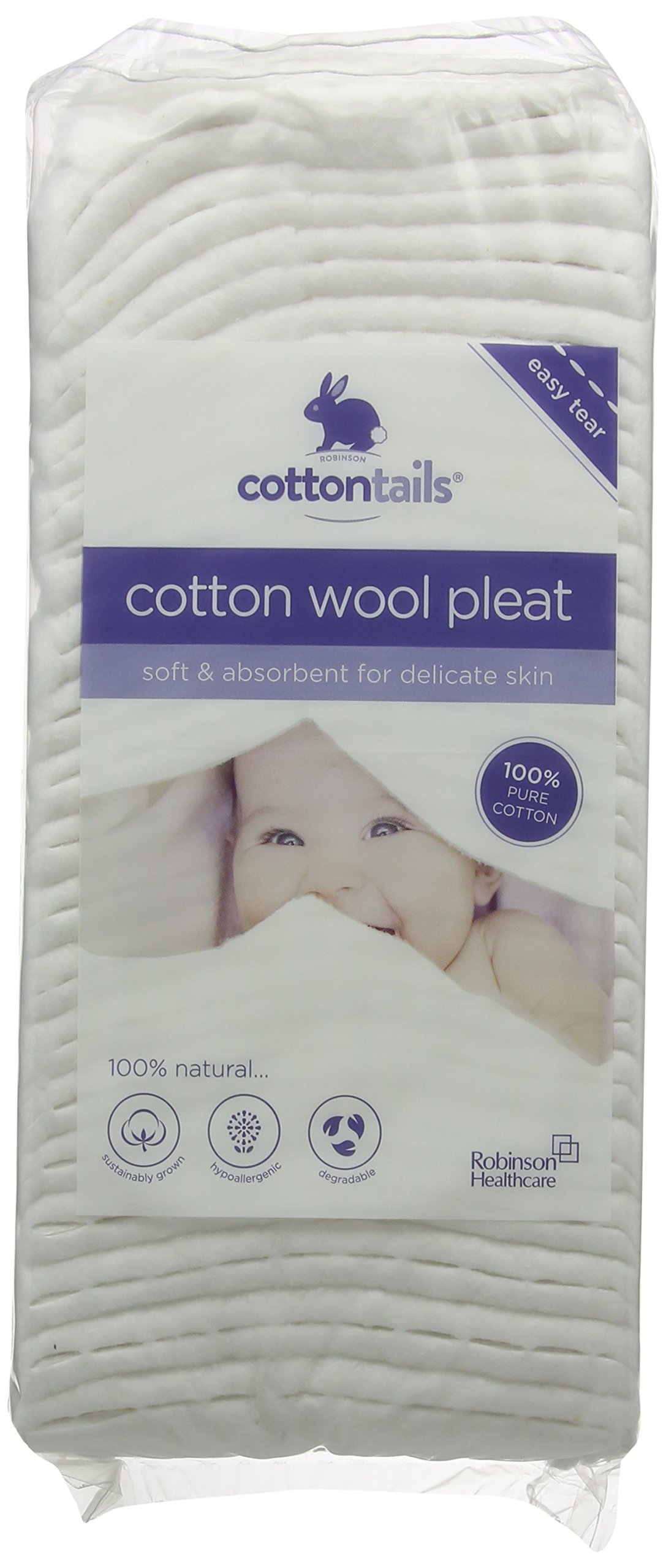 Cottontails Cotton Wool Pleat 200g X 12, (Price inclusive of 20% VAT)