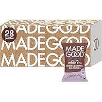MadeGood Granola Bites, Chocolate Chip, 24g (28 Count) Gluten Free