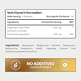 VitaBright Magnesium Glycinate 180 Capsules 1500mg High Strength view 3