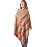 Om Shanti Crafts Meditation Shawl &ndash; Unisex Prayer Wrap, Large Scarf &amp; Yoga Blanket &ndash; Soft, Lightweight &amp; Multipurpose
