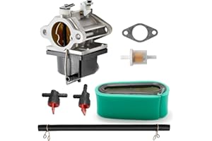 Anxingo 640065 640065A Carburetor Replacement for Tecumseh OHV125 OHV130 OVH135 OHV110 OHV115 OHV120 13-15HP Engine Lawn Mowe