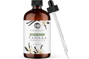 NaturoBliss 100% Pure Natural Undiluted Vanilla Essential Oil (4oz) Premium Quality