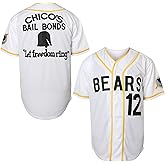EETUG Bad News Bears Jersey #3 Kelly Leak #12 Tanner Boyle Stitched Movie 1976 Chico's Bail Bonds Baseball Jersey S-3XL