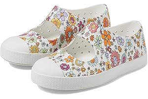 Native Shoes Kids Jefferson Juniper Print (Little Kid) - Shoes for Kids - Slip-on Style - Synthetic Outsole