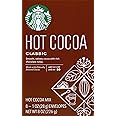 STARBUCKS CLASSIC POWDER HOT COCOA MIX ENVELOPE IN BOX 8 SERVINGS 8 OZ - 0054467500001