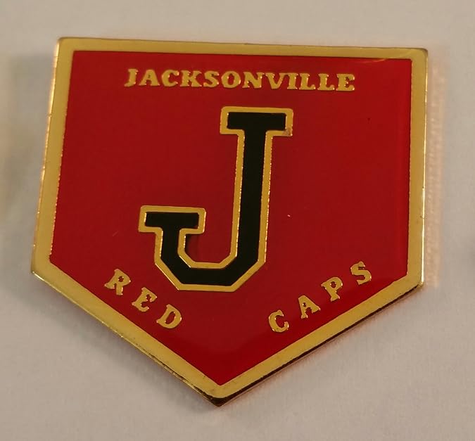 Strike Zone, Inc. Jacksonville RED CAPS Lapel Pin Jewelry