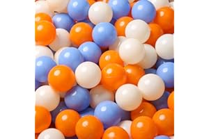 Balls for Ball Pit, 2.4 in, 100 BPA Free Phthalate Free Non-Toxic Play Plastic Balls for Toddlers Baby Kids Party Tent Party