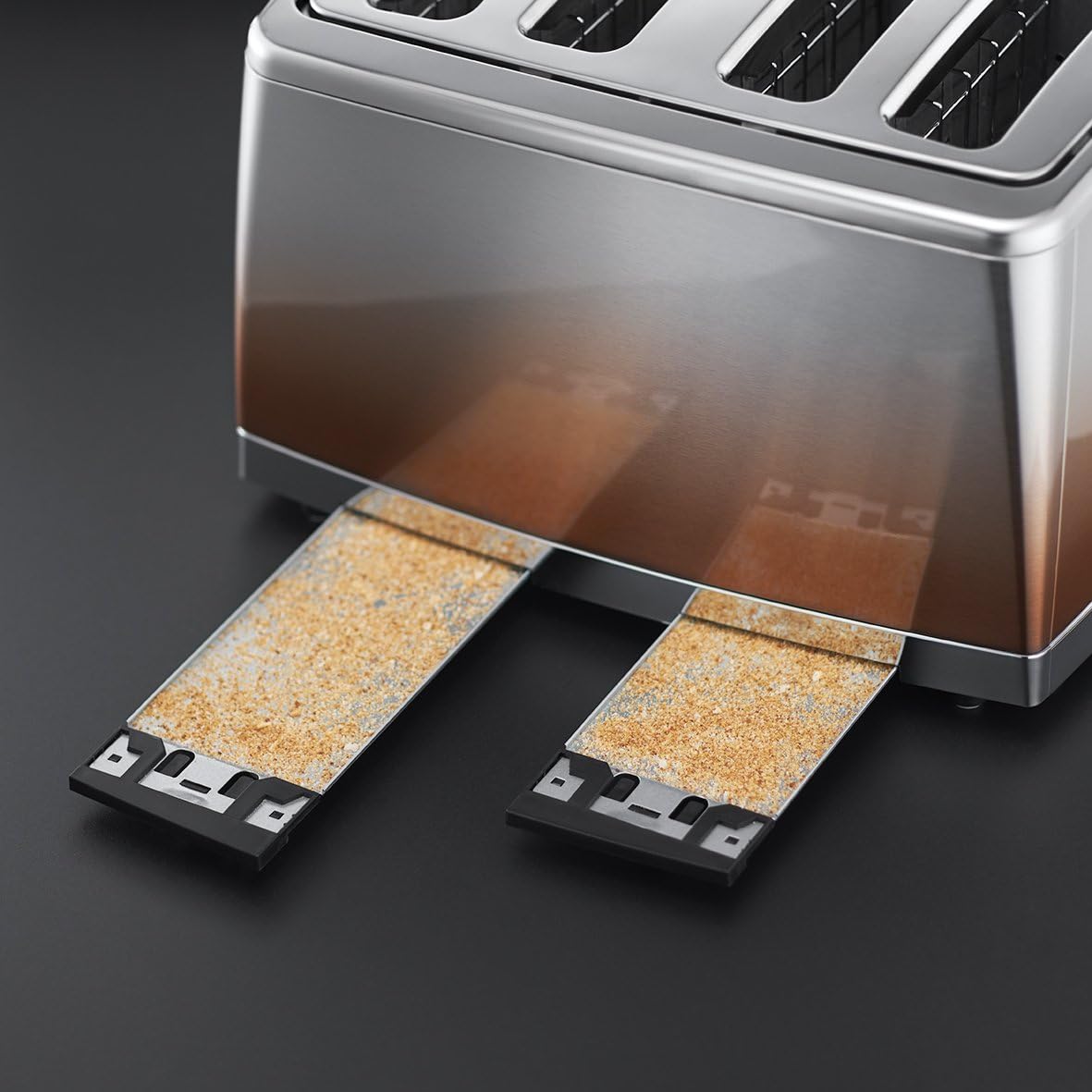 Russell Hobbs 4 Slice Eclipse Toaster with faster toasting technology (Independent slots, Lift & look, 6 Browning levels - Image 4