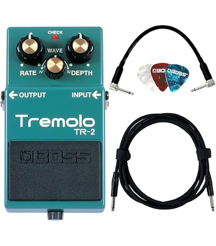 Amazon.com: BOSS TR-2 Tremolo Guitar Pedal : Musical Instruments