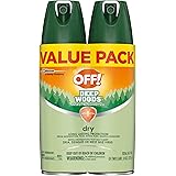 OFF! Deep Woods Bug Spray & Mosquito Repellent, DryTouch Technology, Long Lasting Protection 4 oz. (Pack of 2)