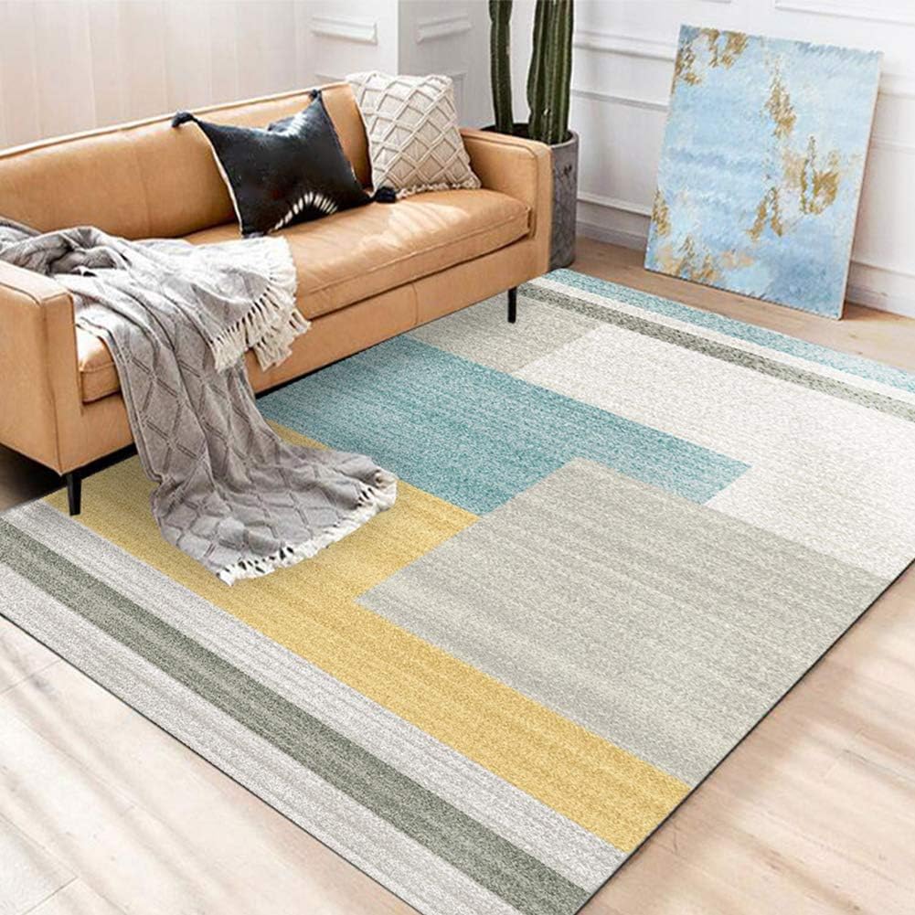 Modern Style Rug Charcoal Rugs Living Room Extra Large Size