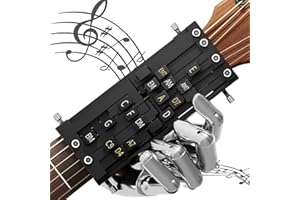 YIEXSON Guitar Chord Presser, Guitar Aid Chords Trainer for Guitar Starter Learning Tool, Chord Learning System, Guitar Chord Artifact, Guitar Learning Aid Tool Accessories for Beginners Friends Gifts