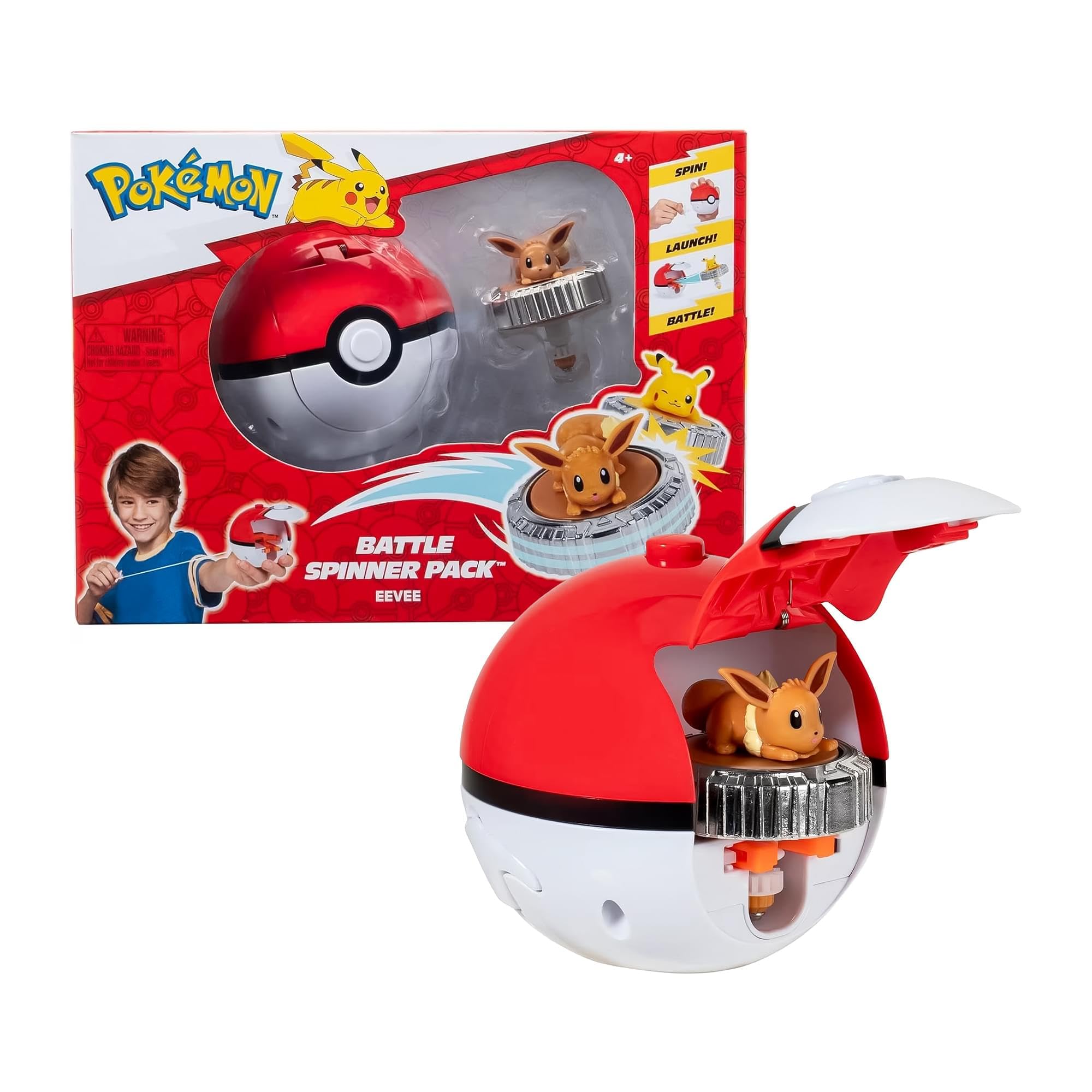 Pokémon Battle Spinner Single-Pack Eevee — image 1