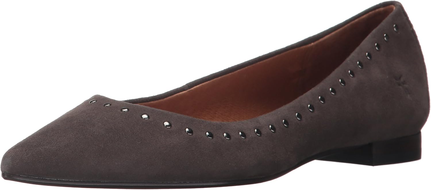 frye sienna studded ballet flat