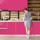 TECKWRAP Permanent Adhesive Vinyl 12x10ft Glossy Fuchsia view 6