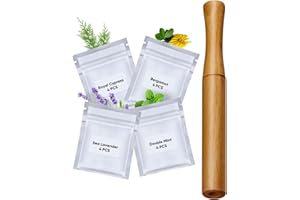 "STAY STOKED" Wooden Inhaler Upgraded with Extracts of Multiple Herbal extracts, Improving Breathing and Oral Air Freshening, Inhaler for Oral Support Habit Replacement-L6031