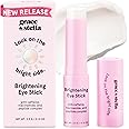 grace & stella Under Eye Brightener Balm Stick - Caffeine Eye Cream for Dark Circles, Puffiness, Wrinkles - Moisturizer Stick with Niacinamide, Hyaluronic Acid, Peptides - Vegan Skincare (0.13oz/3.5g)