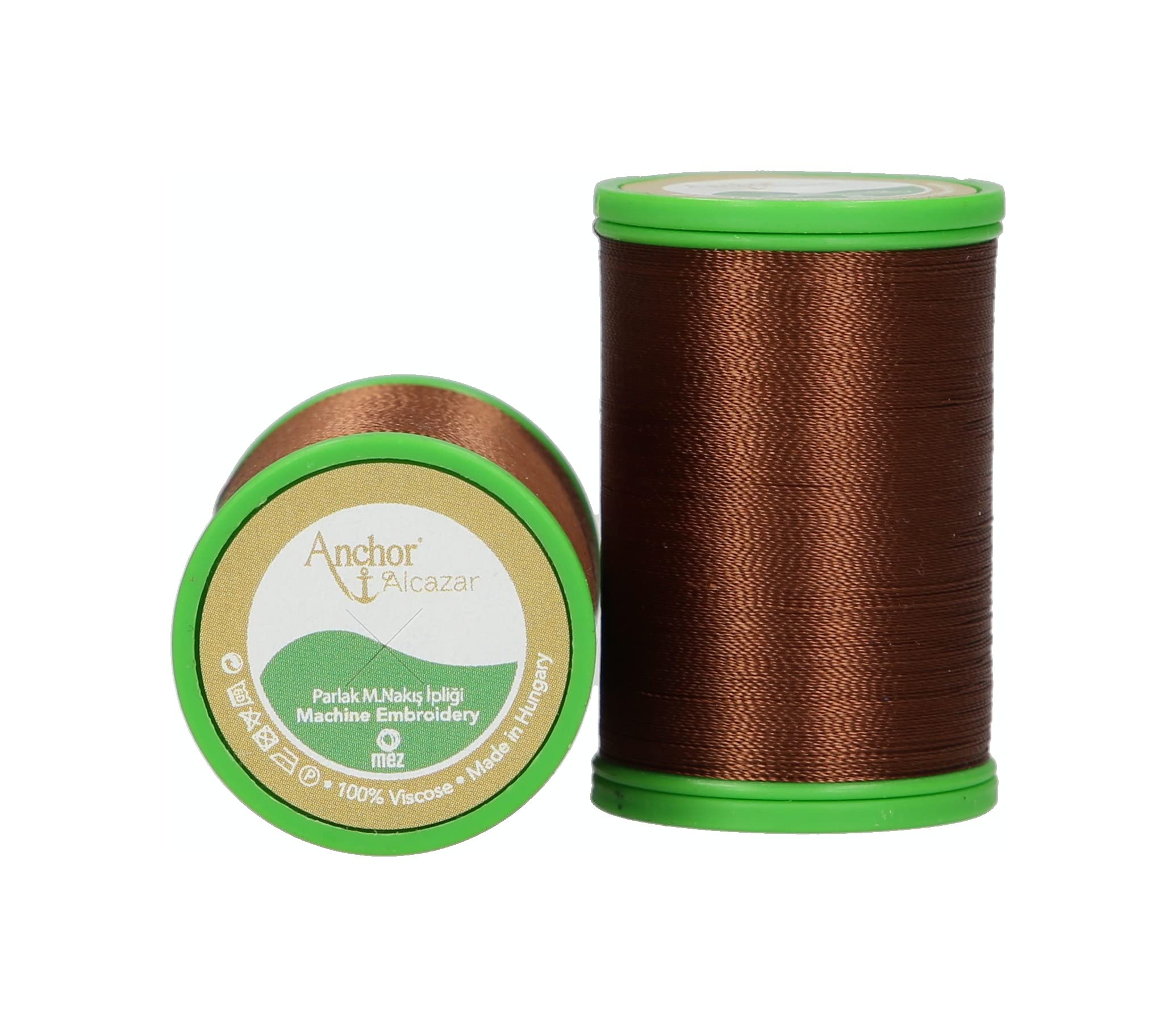 Anchor Machine Sewing Threads, 100% Viscose, 418, 10g