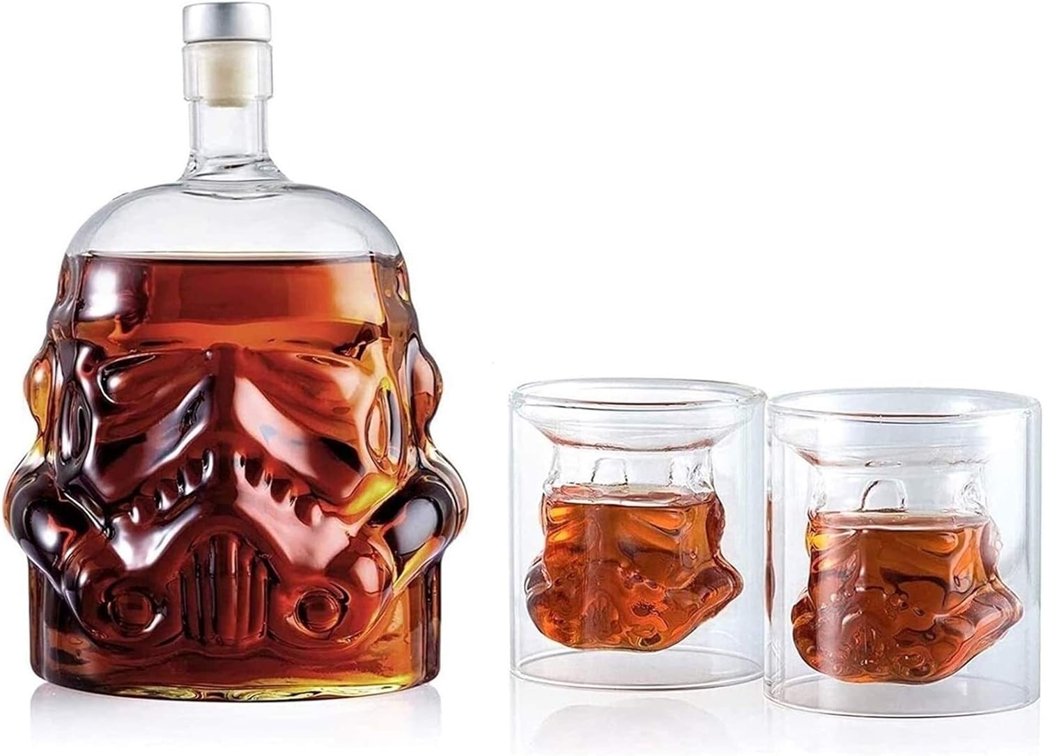 TJYXF Transparent Creative Whiskey Set 