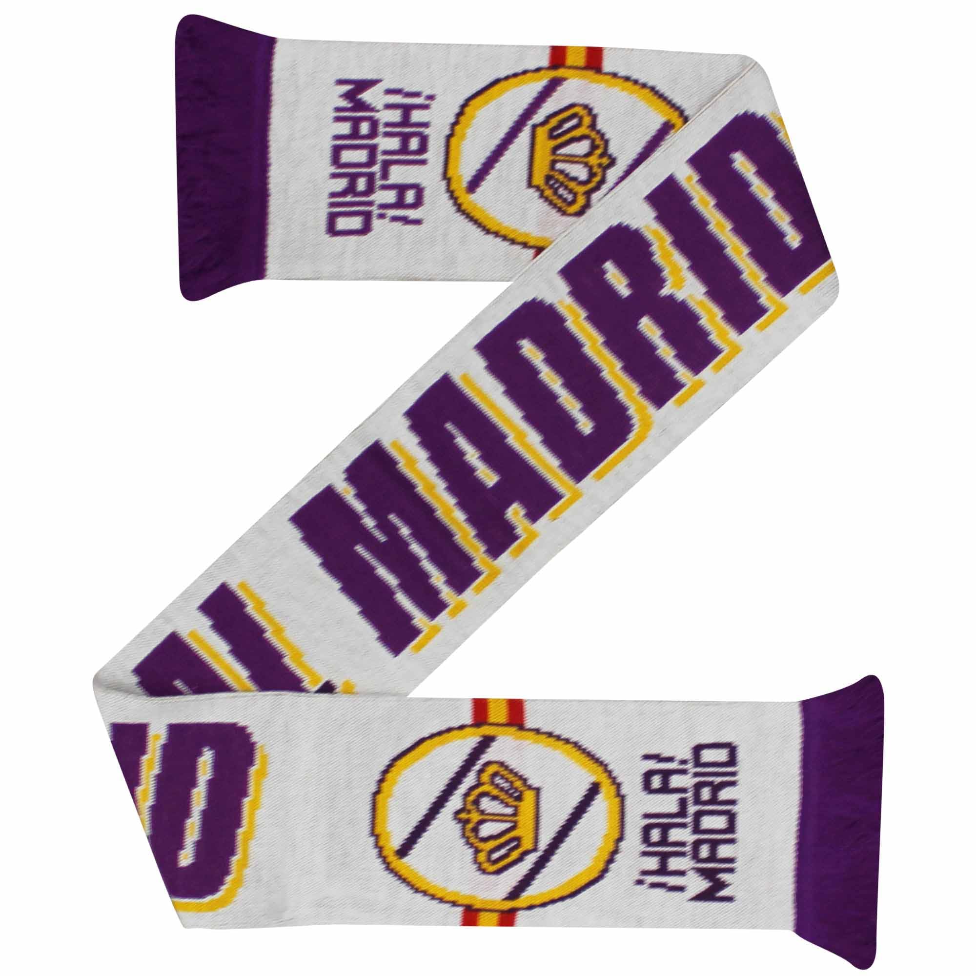 Real Madrid (La Liga Football Crest Fans Scarf (100% Acrylic)