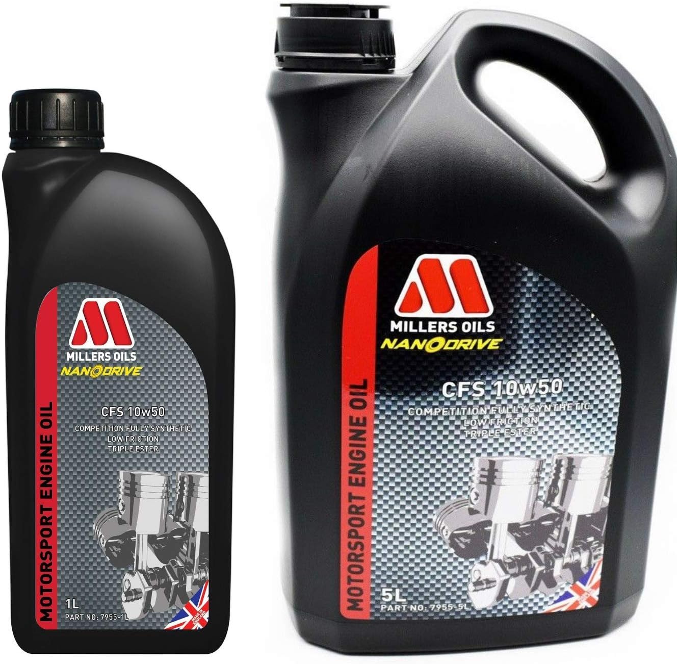 Millers CFS 10W50 Fully Synthetic Nanodrive Engine Oil 6 Litres