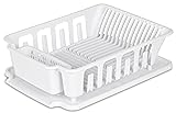 STERILITE 2-Piece Large Sink Set Dish Rack