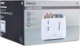 PIFCO Essentials White Toaster 4 Slice Dual Control 6 Browning Levels 1400W view 4