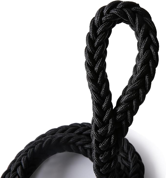 thick braided dog leash
