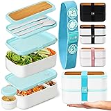 KARRICO Double Premium Bento Box Adult, 67 fl oz