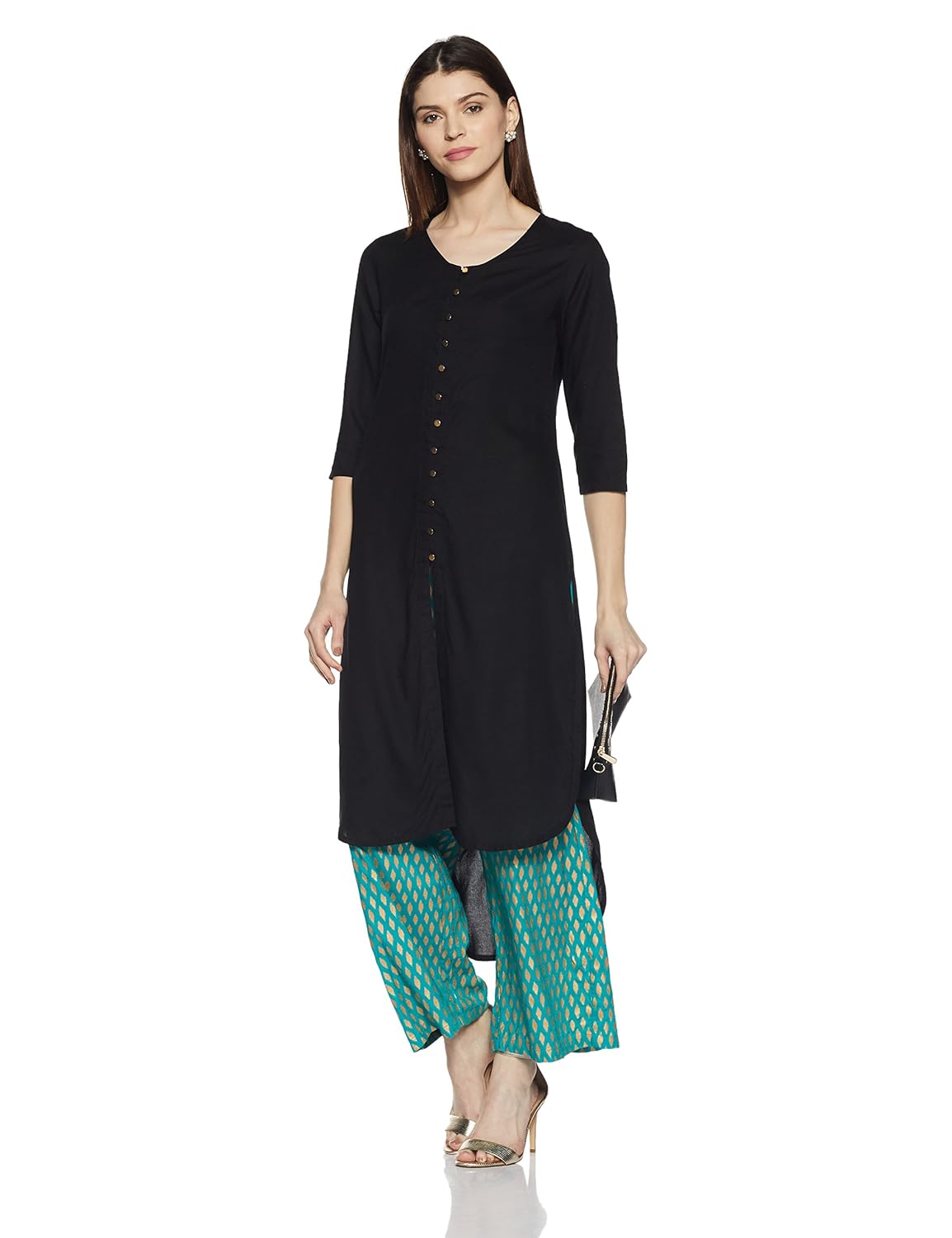 amazon brand- myx women's festive palazzo