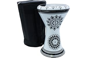 The 18 '' Horizon Zaza Percussion Egyptian Style Darbuka Doumbek (Black Star)