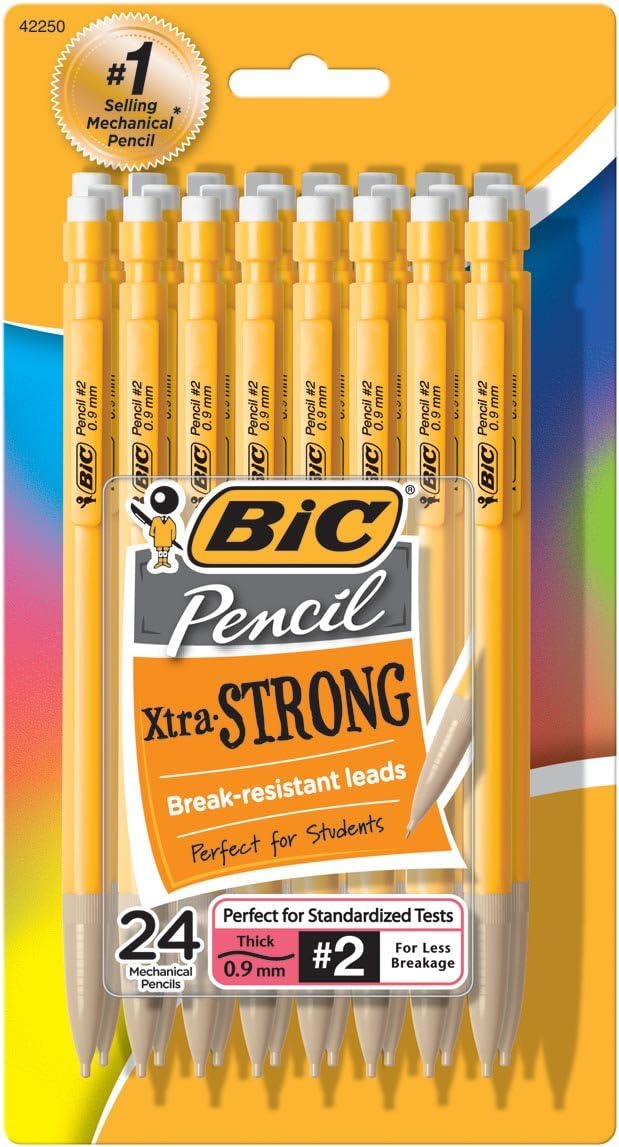 BIC Xtra-Life Mechanical Pencil, 0.7mm, 10 Ct : Lead Pencils : Office Products
