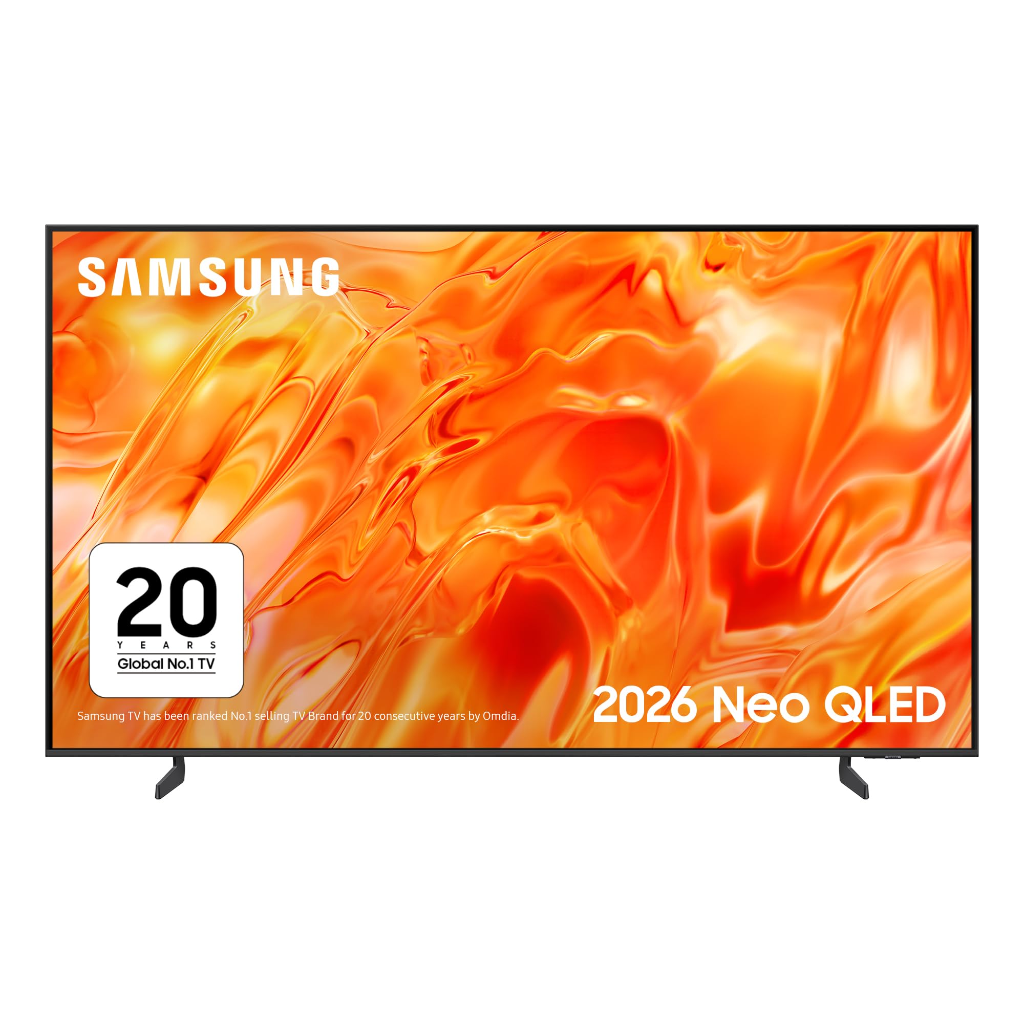 Samsung Smart TV 43-Inch QN70H Neo QLED 4K Quantum Mini LED, HDR 10+, Motion Xcelerator, Adpative Sound+, Gaming Hub, Knox Security, Voice Control with AI(VAC), Alexa Built-in [2026]
