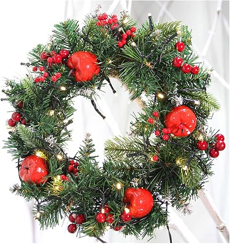 Regali Di Natale Quando Si Aprono.Natale Grande Ciliegio Corona Europea Ciondolo In Rattan Fatto A Mano Corona Leggera Pace Pace Babbo Natale Natale Fantasia Migliori Regali Di Natale Per I Bambini Amazon It Sport E Tempo Libero