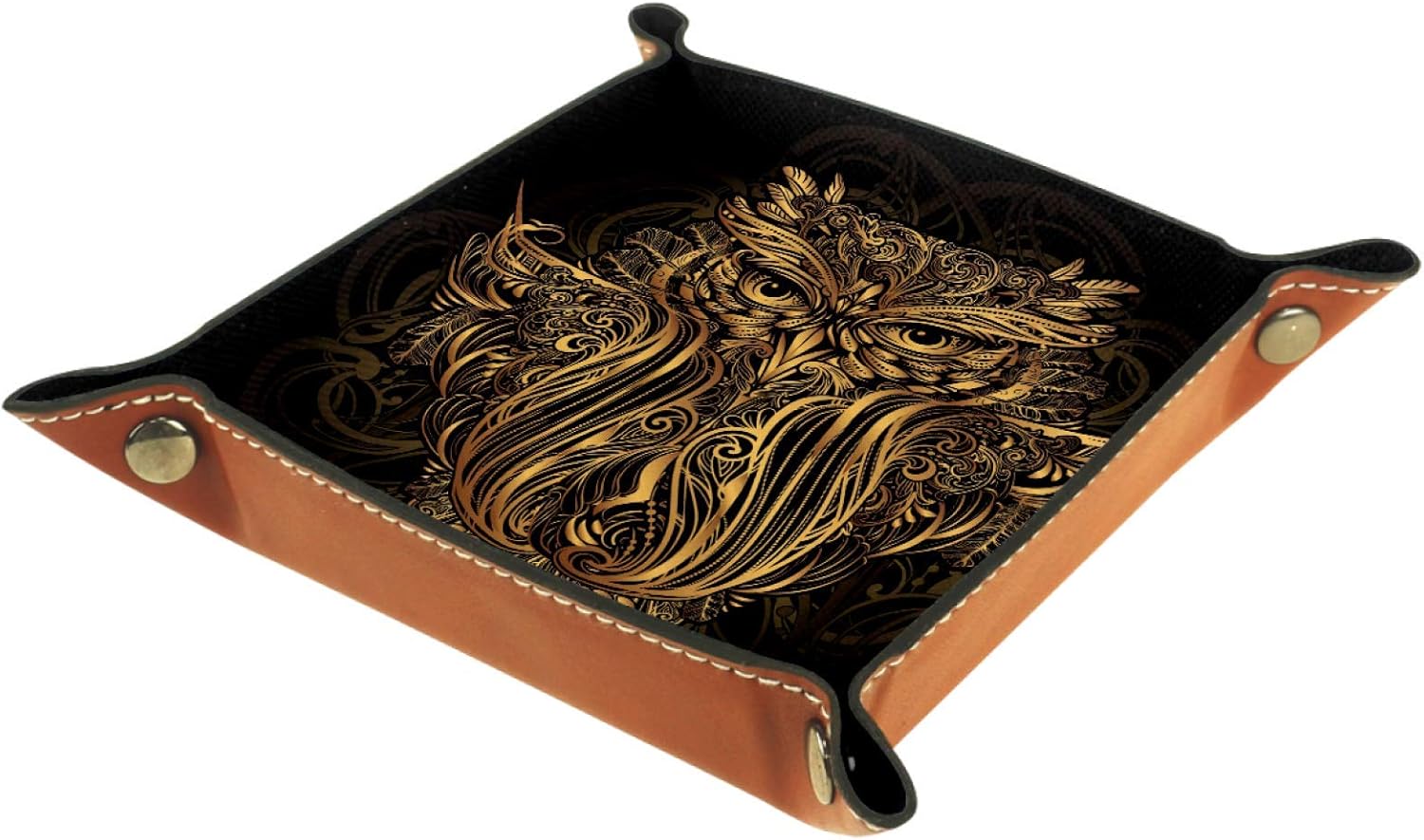 Kleine Aufbewahrungsbox,Herren-Valet-Tablett,Totem- und