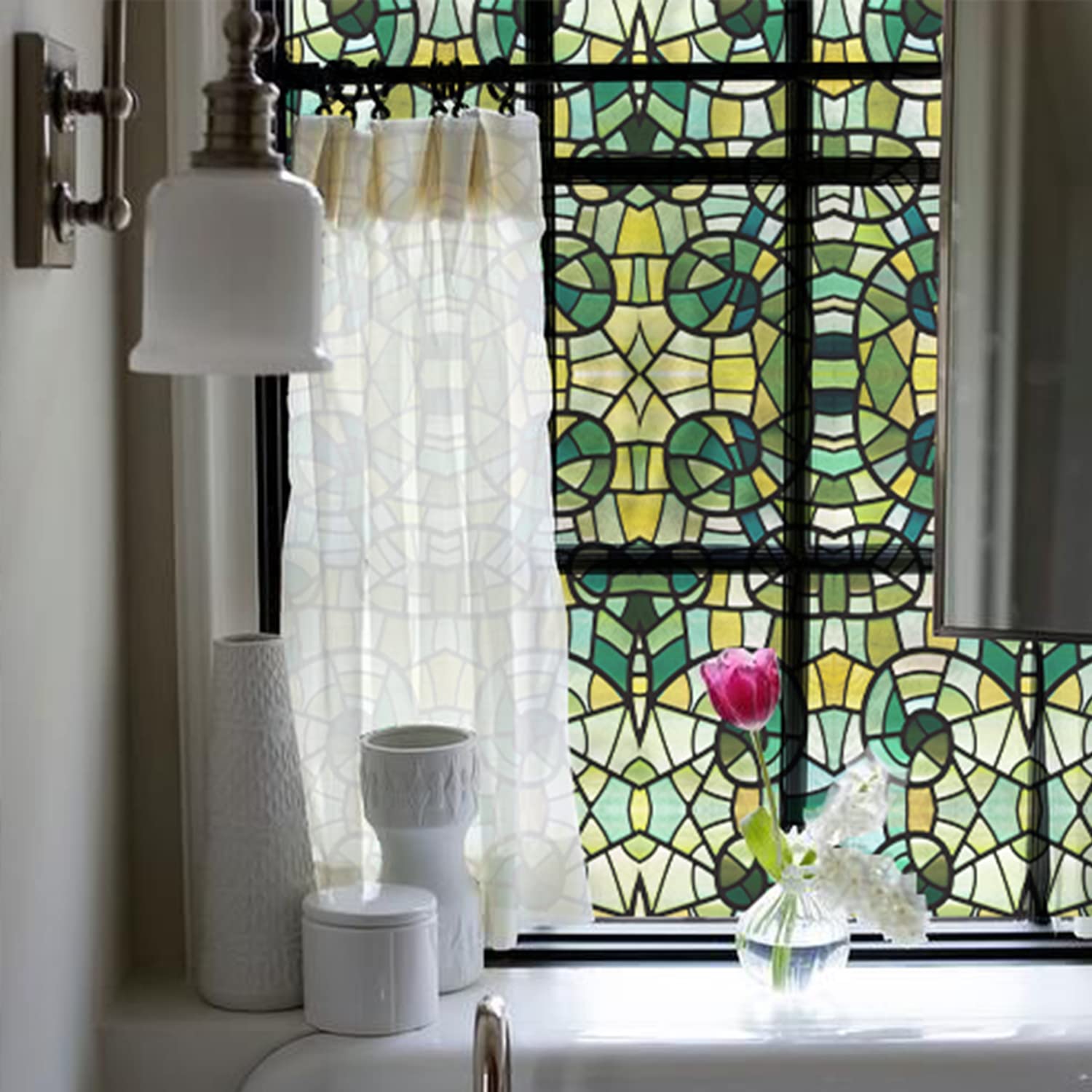 funlife Original Hand-Drawn Faux Stained Glass