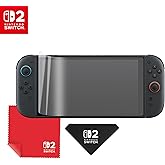 Turtle Beach PlayTrek Screen Protector Kit - Nintendo Switch 2, Anti-Blue Light, Easy Install, Screen Protector, Applicator Tool