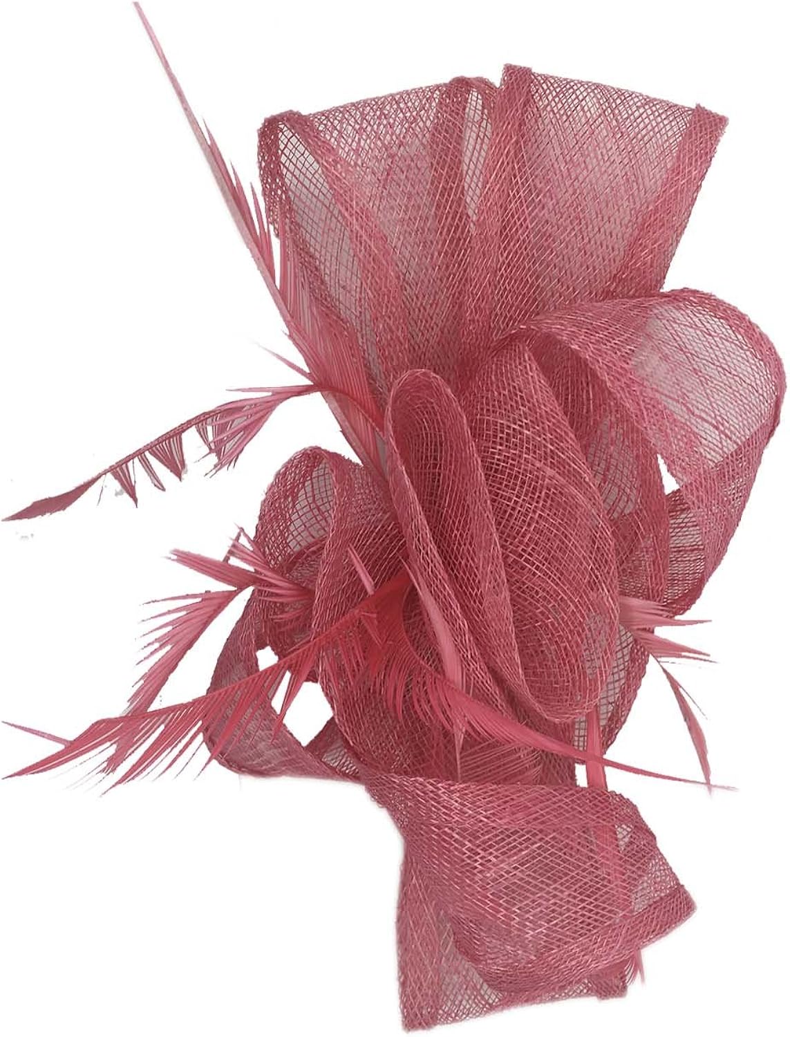 coral wedding hats and fascinators