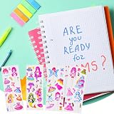 Vicloon 3D Stickers for Kids Unicorn Mermaid 24 Sheets 17x7cm Puffy view 4