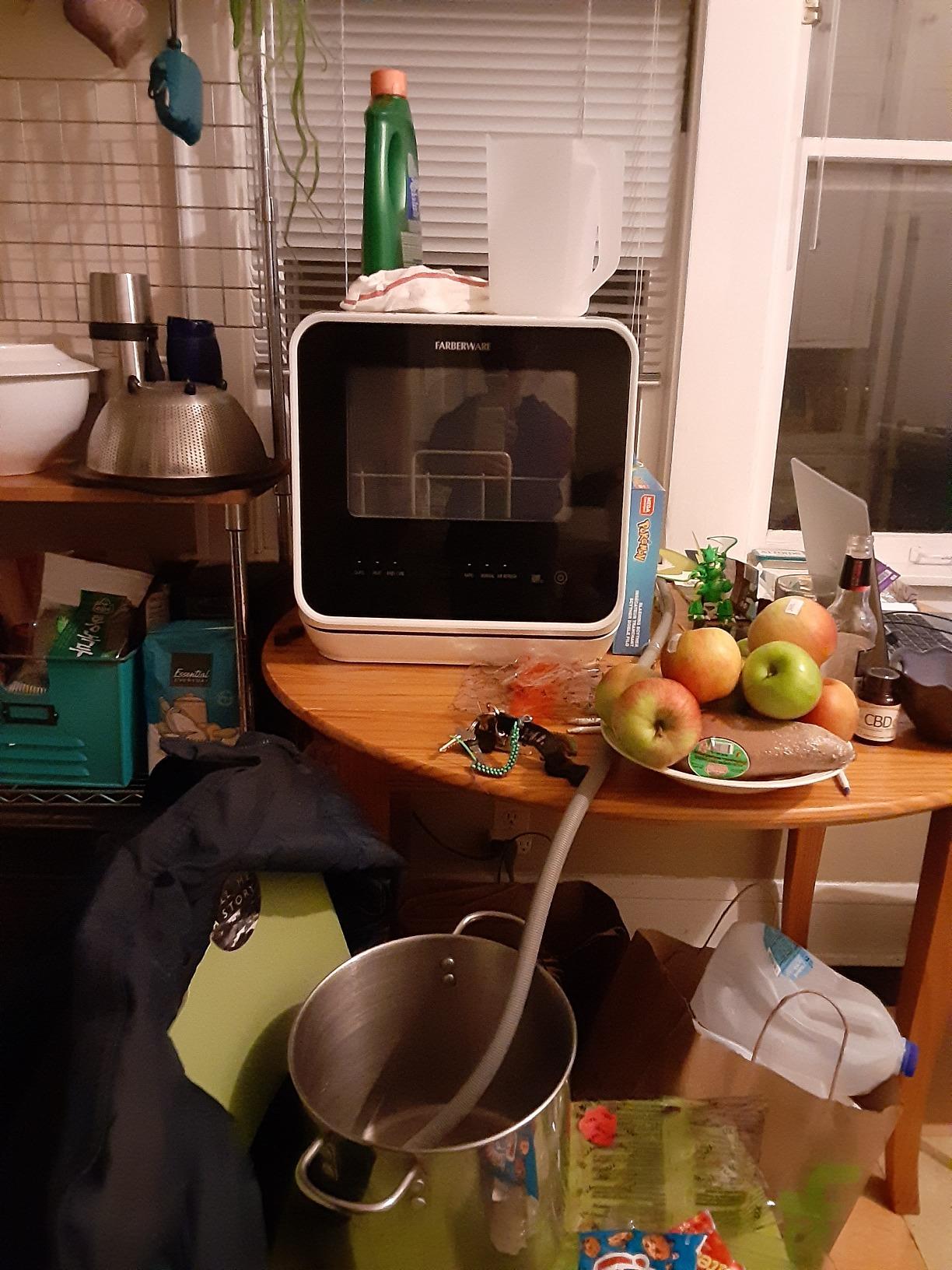 32/mo Finance Farberware FDW05ASBWHA Complete Portable Countertop