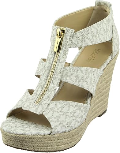 michael kors damita wedge white