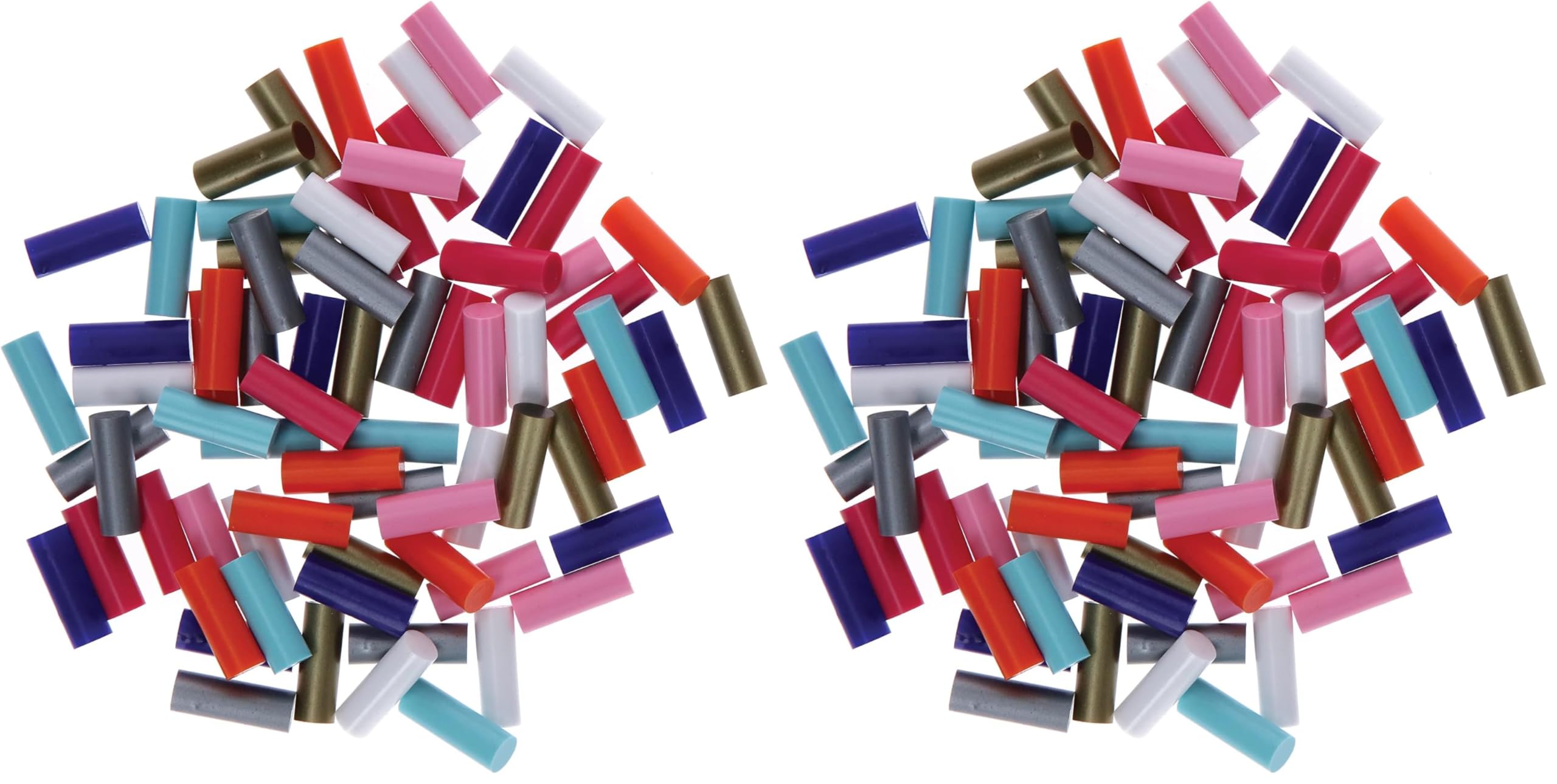 Bosch 70-Piece Glue Sticks Glitter Mix - 20x7 mm, Accessories for Gluey Hot Glue Stick