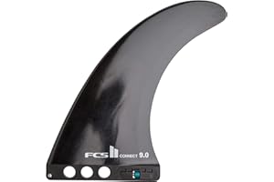 FCS II Connect GF Longboard Fin – Beginner-Friendly Glass Flex Longboard Fin for Smooth Turns, Speed & Easy Control (Multiple Sizes)
