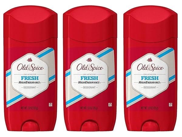 OLD SPICE HIGH ENDURANCE LONG LASTING DEODORANT FRESH 3 OUNCE (PACK OF 3)