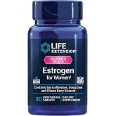 Life Extension Estrogen for Women, Chasteberry Extract, 30 Tablets | Women&rsquo;s health, Healthy Aging Support, Gluten Free, Non-GMO, 30 Vegetarian Tablets