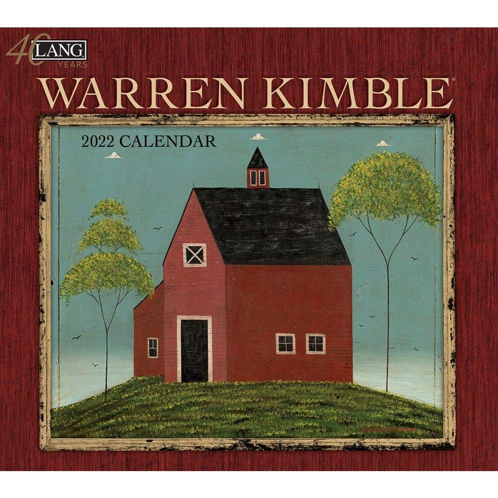 Lang Warren Kimble 2022 Wall Calendar (22991001884)