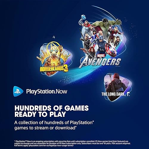 PlayStation Now: 12 Month Days of Play 2021 PlayStation